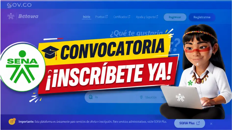 Inscripciones SENA 2026 para nueva convocatoria de formación gratuita