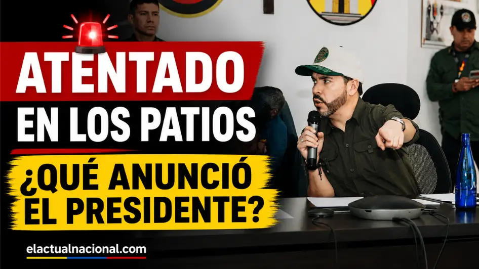 Atentado en Los Patios: presidente De La Espriella anuncia medidas de seguridad en Cúcuta.