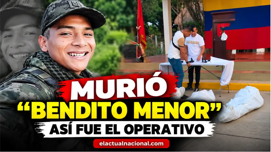 Muerte de alias Bendito Menor durante operativo en Riohacha, La Guajira.
