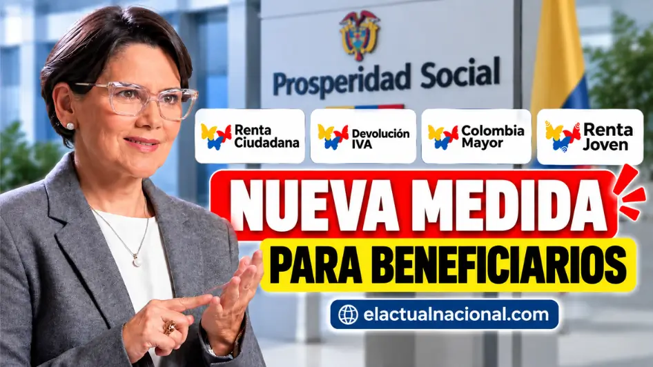 Subsidios afectados por el terremoto y programas de Prosperidad Social.