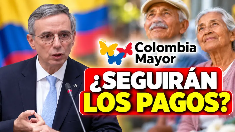 Colombia Mayor desfinanciado: ministro de Hacienda advierte dificultades presupuestales mientras el Gobierno anuncia la continuidad de los pagos.