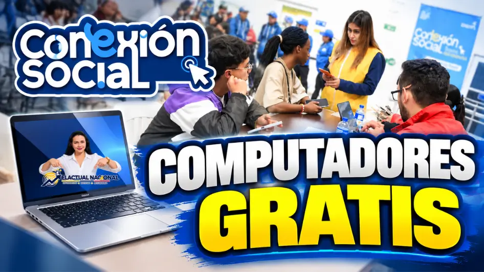 Computadores gratis en Bogotá 2026: programa Conexión Social entrega portátiles a hogares priorizados. Conozca los requisitos y cómo postularse.